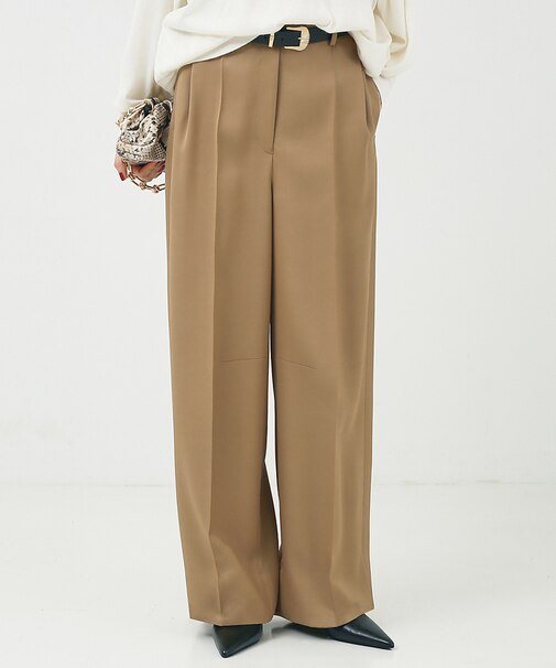 【COCUCA】ヴィスサージストレートパンツ