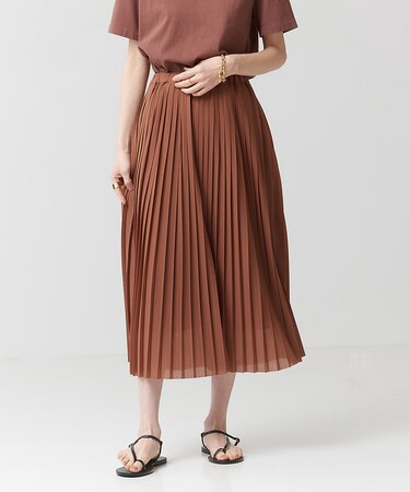 【COCUCA】プリーツジャージスカート