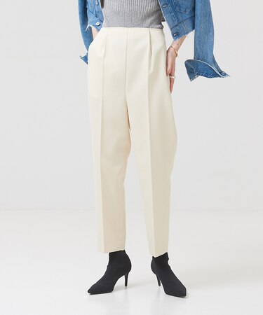 【COCUCA】クロップドトラウザー