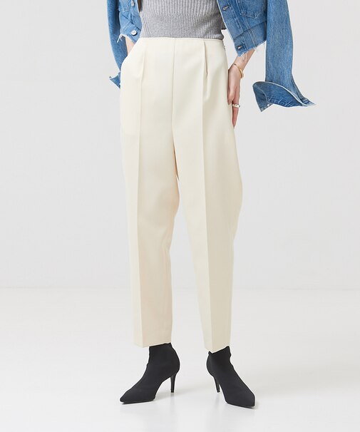 【COCUCA】クロップドトラウザー