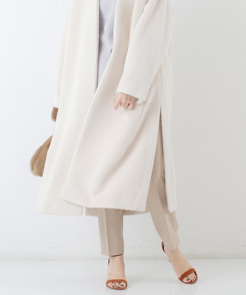 【COCUCA】ハイウエストテーパードパンツ