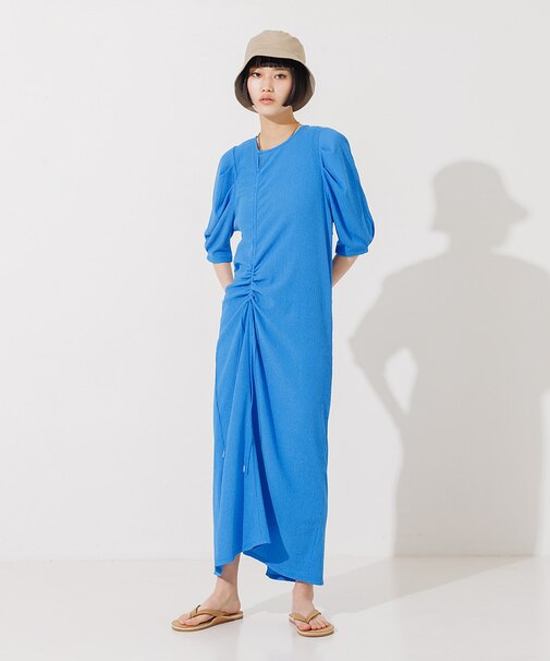 【前後着用可】2WAYドロストカットワンピース