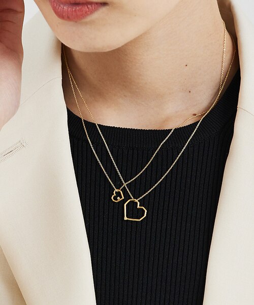 ALIITA】CORAZON DIAMOND NECKLACE／ダイヤモンドハ