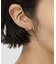 【CHRISTIANA KAFA】CRINO EARRING／ホワイトダイヤモン