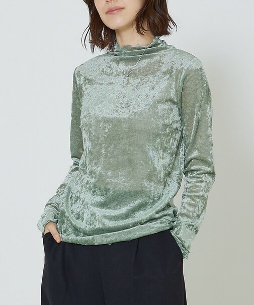 シアーフロッキーメロウプルオーバー