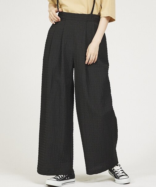 【セットアップ対応】サッカーボーダーサスペンダーパンツ