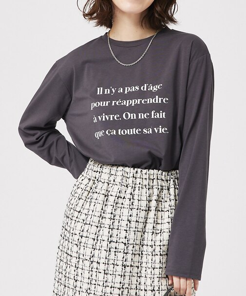 【定番/長袖】ロゴロンT