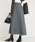【セットアップ対応】ウォームツイルフレアースカート