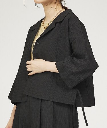 【セットアップ対応】サッカーボーダーショートシャツジャケット