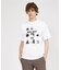 【Hyaper Hyper】プリント 半袖Tシャツ