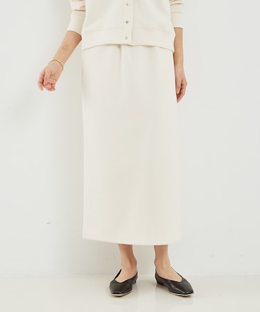 【セットアップ対応】シルキーダンボールタイトスカート