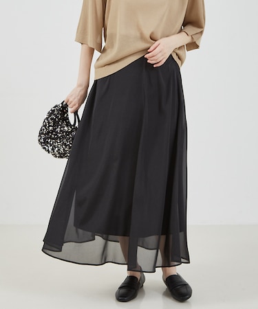 シアーフレアースカート