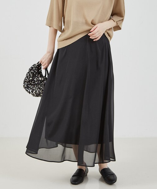 シアーフレアースカート