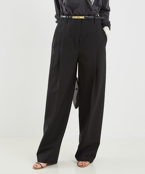 【COCUCA】ウォッシャブルカーヴィーパンツ