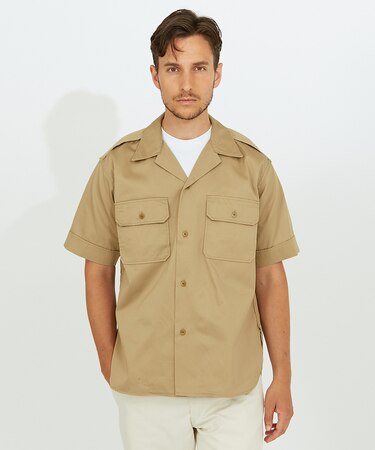 SD F.L オープンカラーシャツ