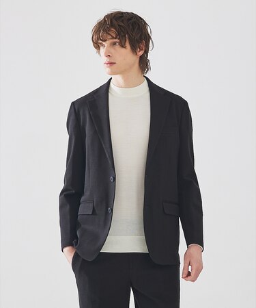 【セットアップ対応】ダブルフェイス ジャージ ジャケット