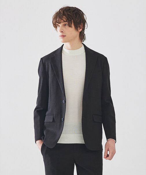 【セットアップ対応】ダブルフェイス ジャージ ジャケット