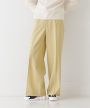 梳毛ウールストレッチパンツ