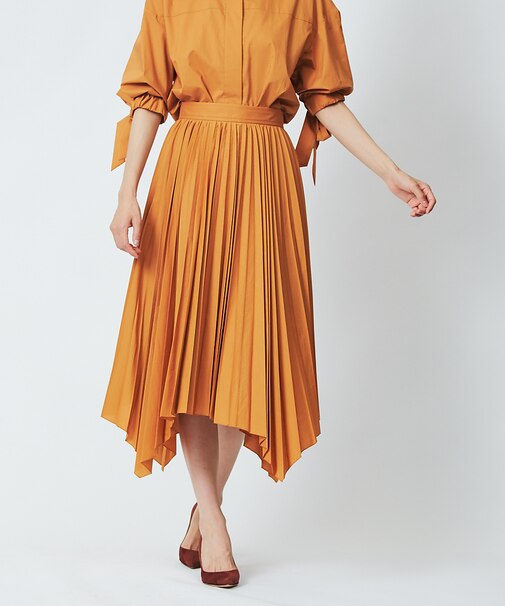 タイプライタープリーツスカート