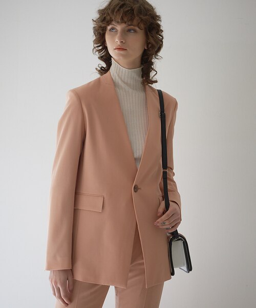 conte＞シアー ノーカラージャケット｜ユナイテッドアローズ