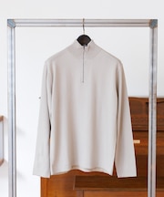 Biella Yarn 12G  ハーフジップニット