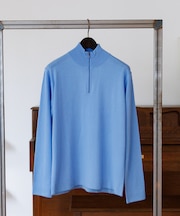 Biella Yarn 12G  ハーフジップニット