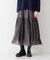 オーガンジーローンスカート