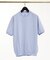 ICE COTTON クルーネック ニットTシャツ