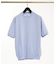 ICE COTTON クルーネック ニットTシャツ