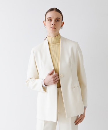 ダブルフェイステーラードジャケット