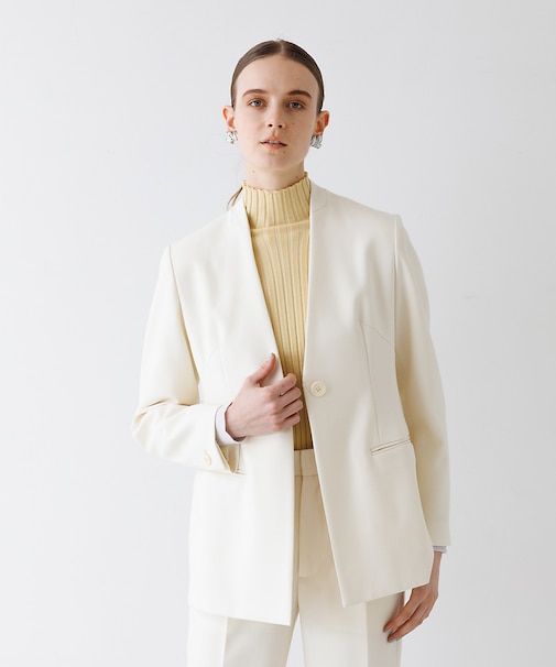 ダブルフェイステーラードジャケット