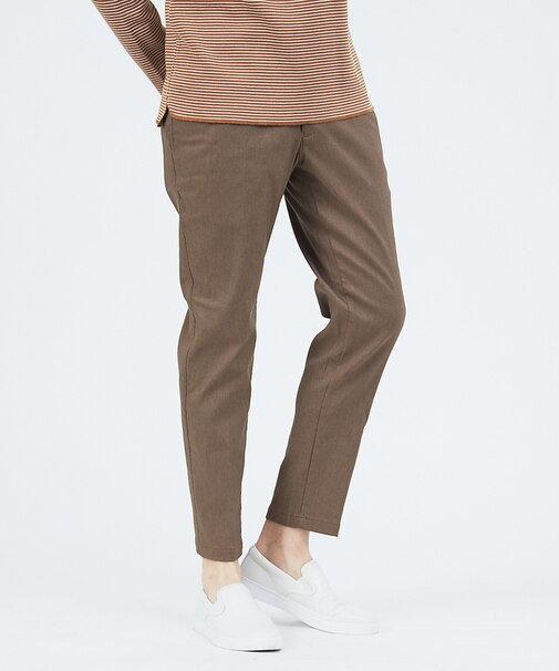 裏起毛 ドビーストレッチ パンツ