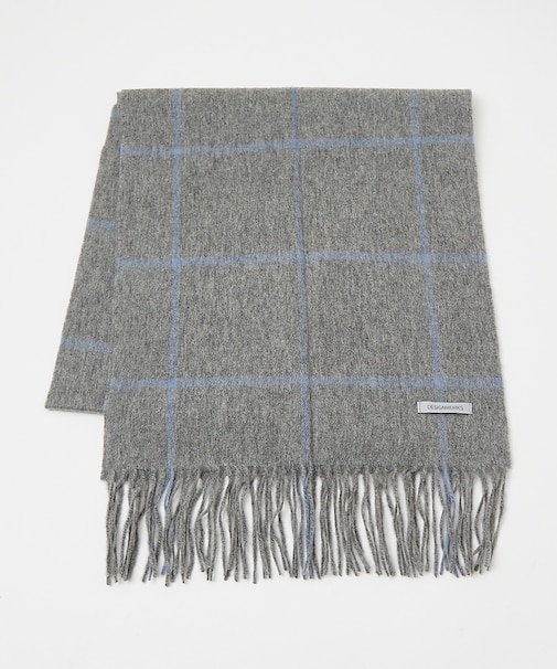 【 ウィンドウペン】ウールマフラー