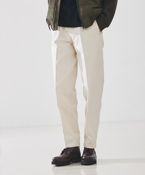 SD F.S. ワイドテーパードチノパンツ