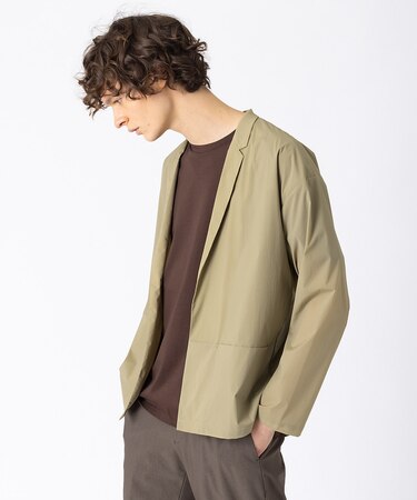 ペーパーナイロン ストレッチ ポケッタブル ジャケット