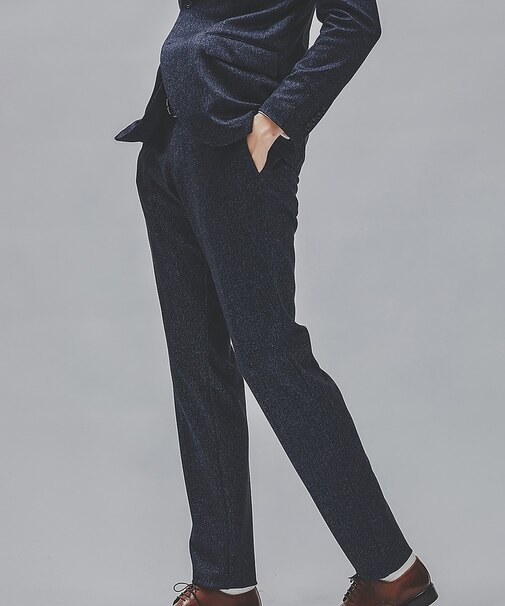 【セットアップ対応/FLEX PANTS】プリント ポンチ スラックス