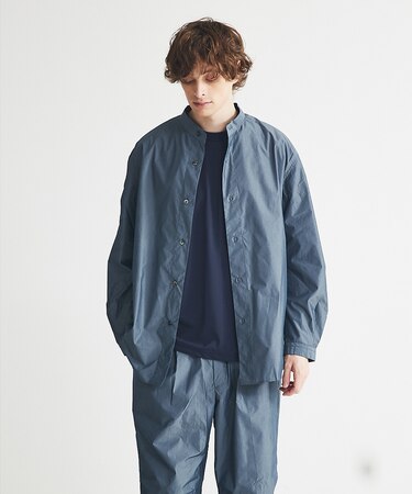 【セットアップ対応】シャンブレー タイプライター アトリエシャツ