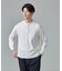 【ヘンリーネック】ポンチ 長袖 Ｔシャツ