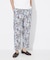 ロンシャンプリント 総柄イージーパンツ