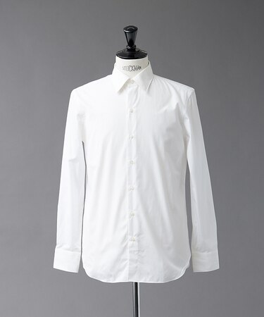 ブロード レギュラーカラー ドレスシャツ