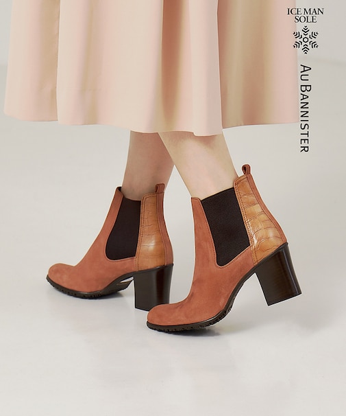 【スノーソール】サイドゴアブーツ