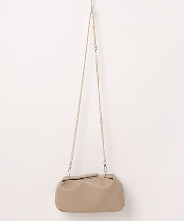 【AULENTTI/オウレンティ】チェーン付ハンドショルダーバッグ