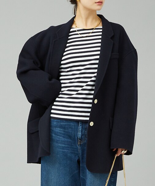 ビーバーリバーコートジャケット