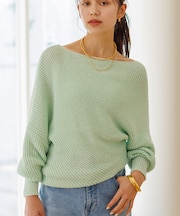 ツイストニットプルオーバー