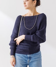 ツイストニットプルオーバー