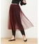チュールスカート