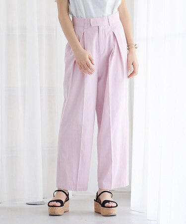 コットンツィストドライタックパンツ