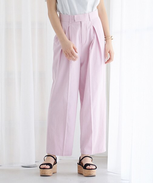 コットンツィストドライタックパンツ