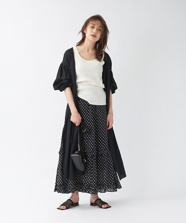 【WEB&一部店舗限定】綿麻ビエラワンピース