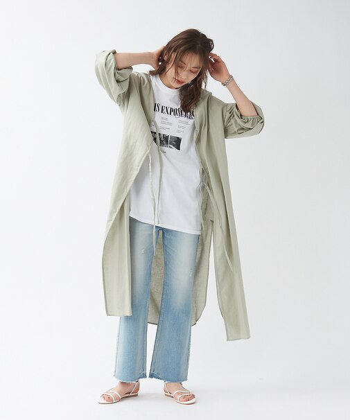 【WEB＆一部店舗限定】綿麻ビエラワンピース